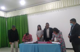 MS Ho Asosiasaun HAMNASA Asina Memorandu Hodi Kombate Moras TB no HIV/AIDS Iha TL