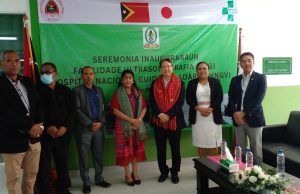 Governu Ho JICA Inaugura Sala no Fasilidade ba Unidade Ultrasonografia Iha HNGV