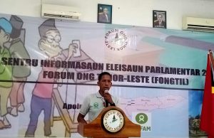 FONGTIL Husu Governu Tau Atensaun Ba Lider EDTL, E.P Hodi Labele Prejudika Komunidade