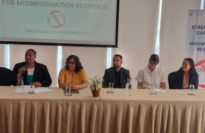 Ministériu Saúde – UNICEF Hasa’e Kapasidade Pesoal Saúde, Kontra Informasaun Falsu Espalla Konaba Saúde