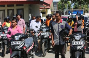SEI Distribui Motor ba Pontu Fokal Sira Iha Munisipiu, Hodi Apoia Halo Advokasia Igualdade Jeneru no Inkluzaun