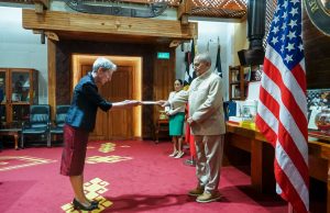 U.S. Ambassador Donna Welton Presents Credentials to Timor-Leste Presidente Ramos Horta