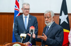 PM Xanana Ho Ministru Internu Australia Diskute Seguransa Sibernétika no Traballadór Timor-oan