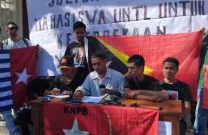 Estudante UNTL Husu ONU Fo Referendum West-Papua Tanba Halo Ona Jenosídiu Bo’ot