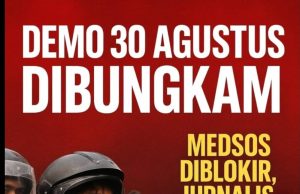 Demo Akbar di Indonesia Melawan DPR, Jurnalis Dibungkam: AJI Mengecam Kekerasan dan Intervensi