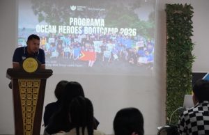 SOA Lansa Pre-Bootcamp Fortalese Lideransa Juventude Ba Biodiversidade Marina no Mudansa Klimatika