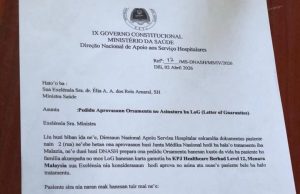 MS Élia Demora Tratamentu Saude ba Rai Liur, Kondisaun Pasiente Evodia Sai Grave
