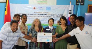 KOICA no UNICEF Apoiu Sistema Solar Panel no Melloramentu Bee Saneamentu Hodi Rezilente ba Efeitu Mudánsa Klimátika